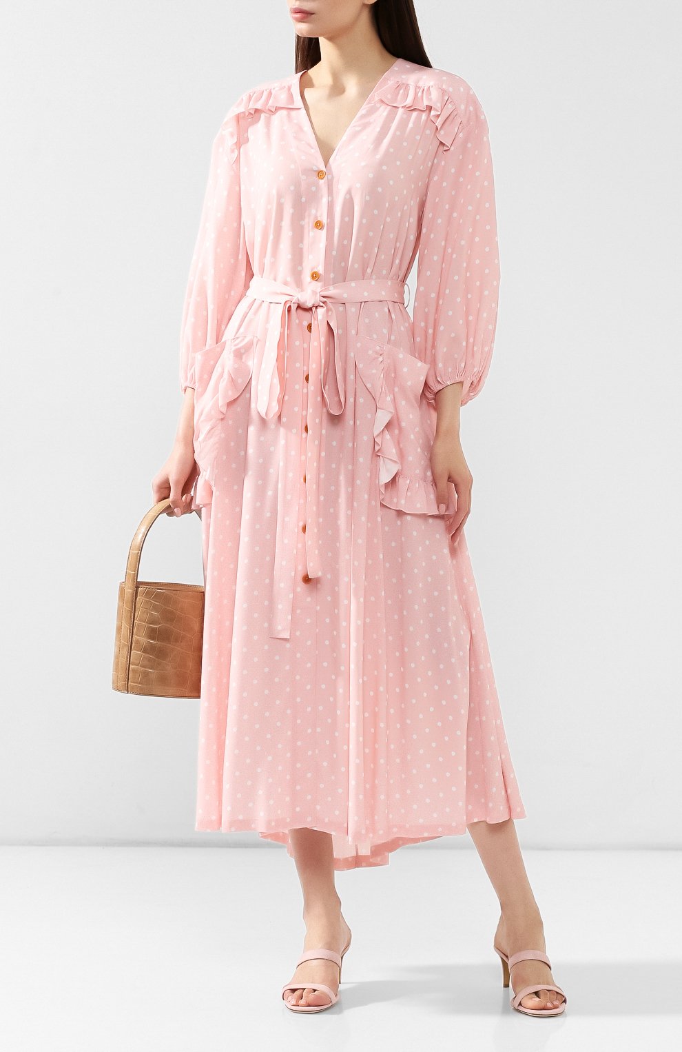 Платье в горох ULYANA SERGEENKO, арт. ABM046SS18P(1839т18  ), фото 2