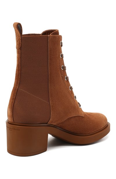 Комбинированные ботильоны GIANVITO ROSSI, арт. G73363.45G0M.SELCUCU, фото 4