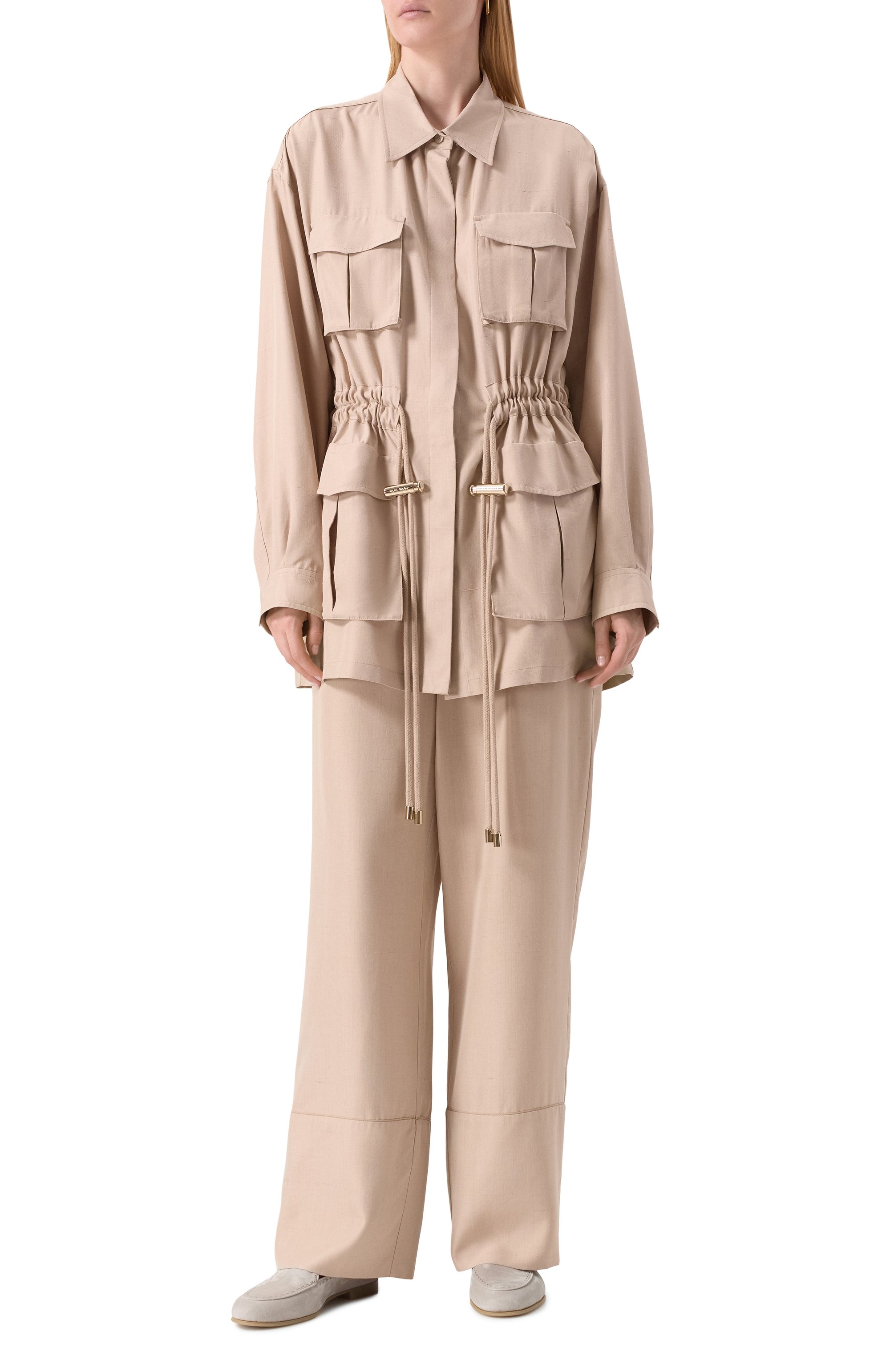 Замшевые лоферы SANTONI, арт. WUVG71604G0MTPFY, фото 2