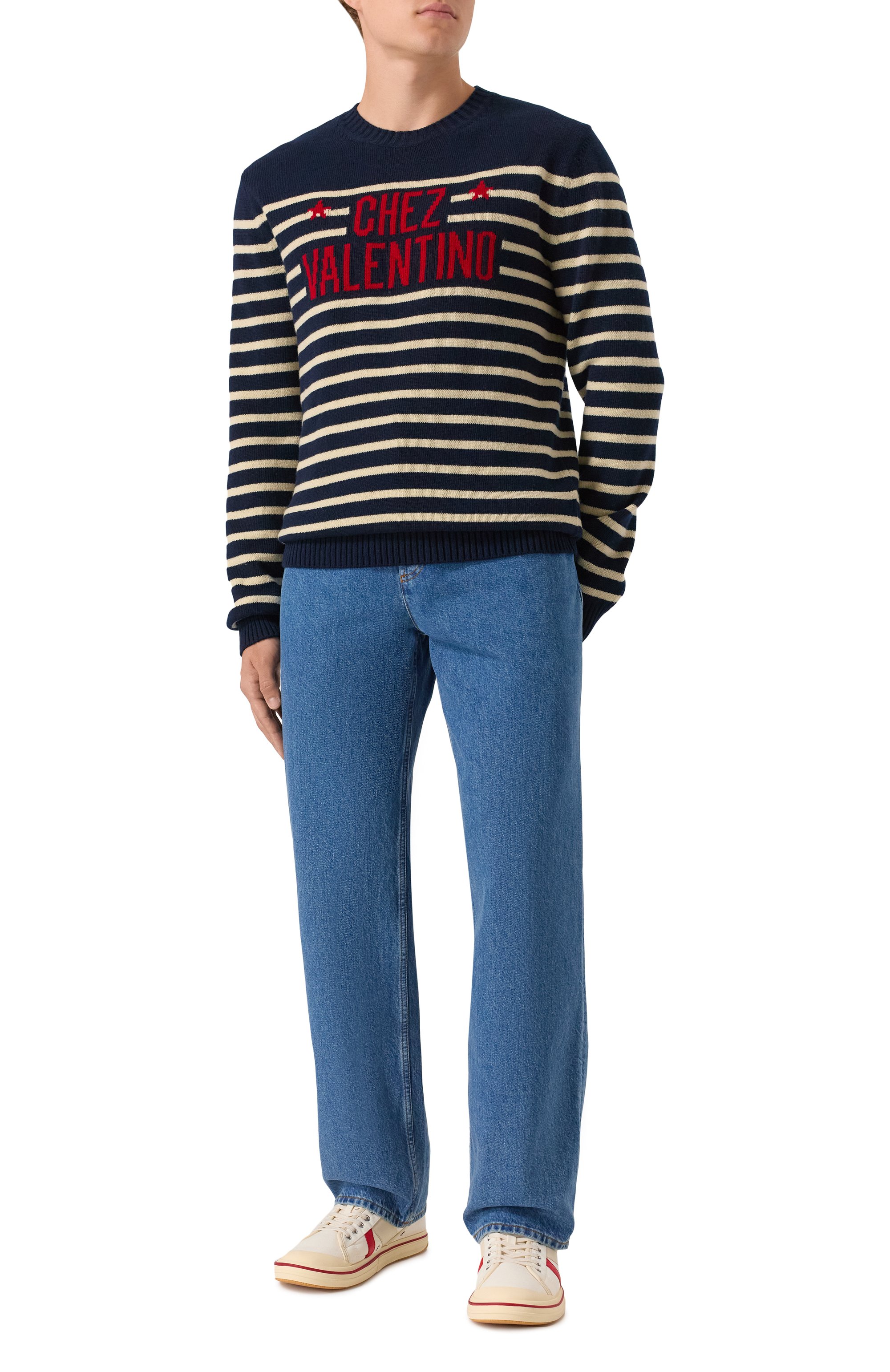 Шерстяной джемпер VALENTINO, арт. 7V3KC34W/B1W, фото 2