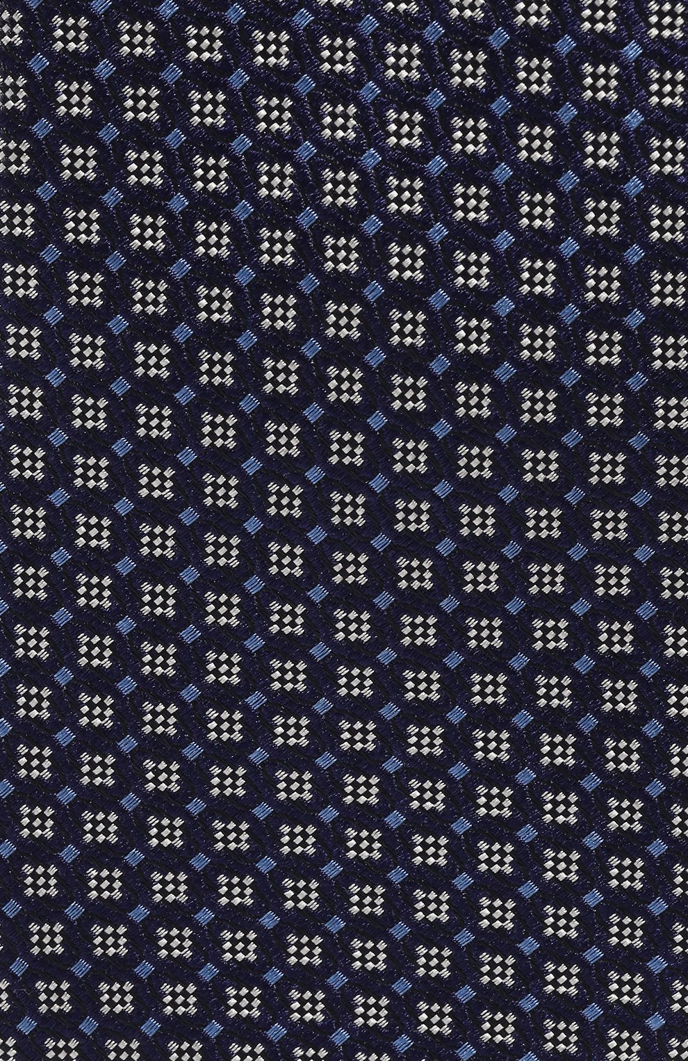 Шелковый галстук CANALI темно-синего цвета по цене 16800 руб., арт. 18/HJ04037, фото 4 Шелковый галстук CANALI, арт. 18/HJ04037, фото 4
