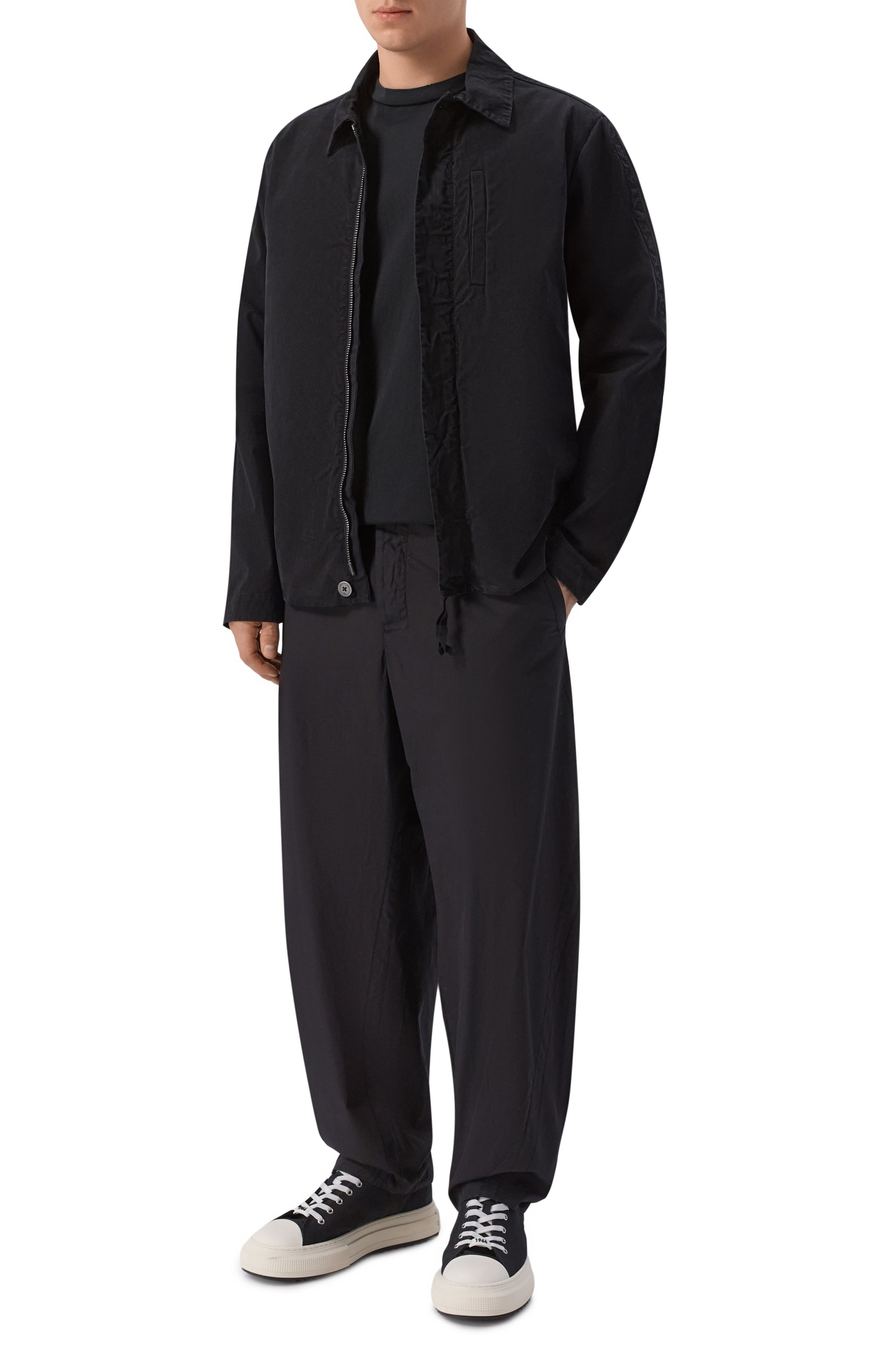 Хлопковая куртка-рубашка TRANSIT, арт. CFUTRCI180, фото 2