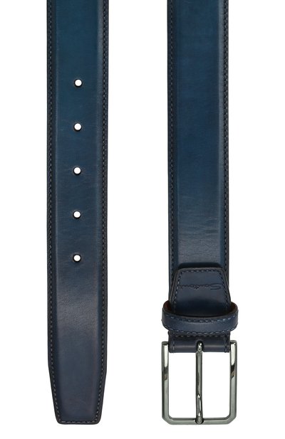 Кожаный ремень SANTONI, арт. CM35VC003B91GVVDZ67, фото 3