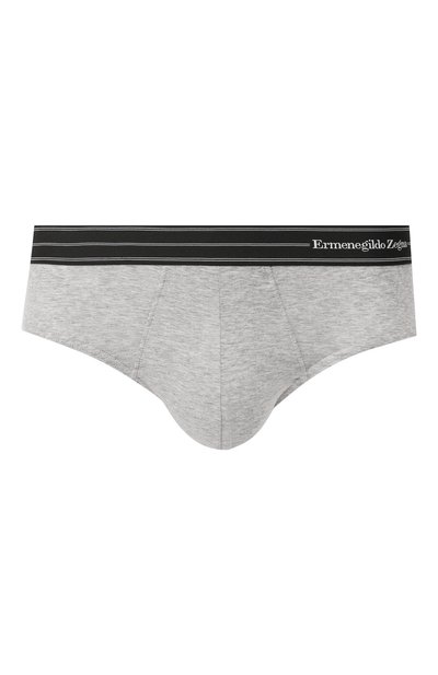 Мужские хлопковые брифы с широкой резинкой ZEGNA, арт. N2L610010