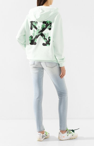 Хлопковое худи OFF-WHITE, арт. 0WBB035R200030393110, фото 2