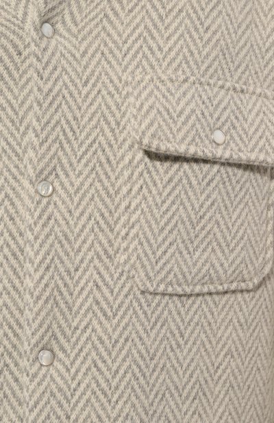 Шерстяная куртка-рубашка MARCO PESCAROLO, арт. NEXT/50Y14, фото 5