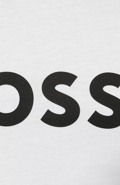 Хлопковая футболка BOSS, арт. 50503276, фото 5