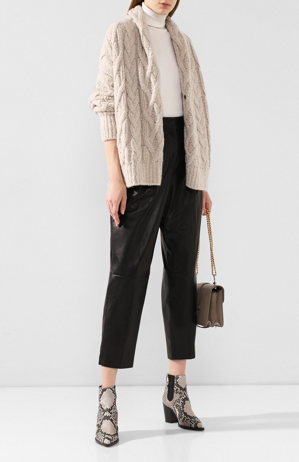 Кашемировый кардиган BRUNELLO CUCINELLI бежевого цвета по цене 426000 руб., арт. M1I391306, фото 2 Кашемировый кардиган BRUNELLO CUCINELLI, арт. M1I391306, фото 2