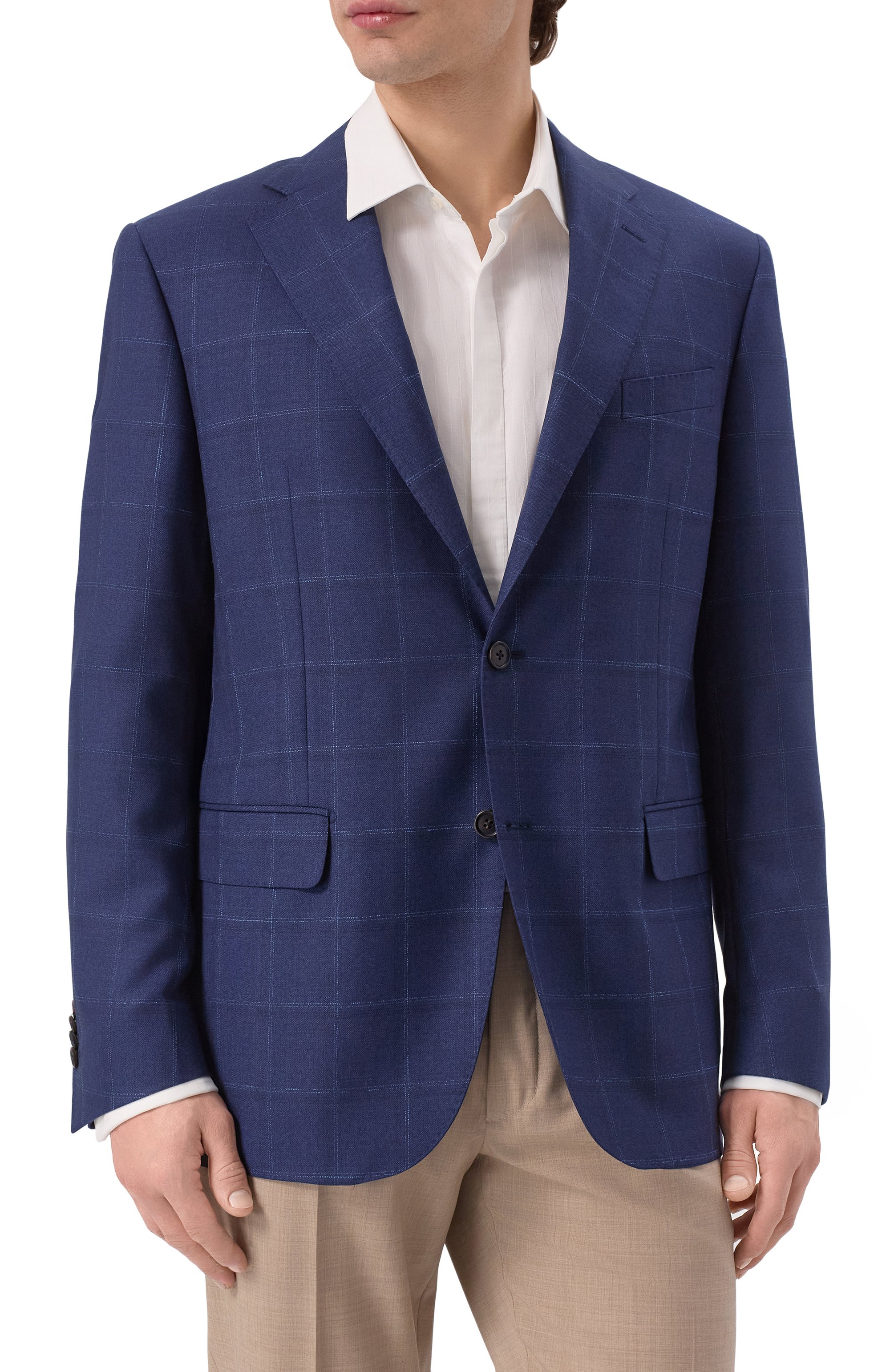 Шерстяной пиджак CORNELIANI, арт. 256008-2516333, фото 5