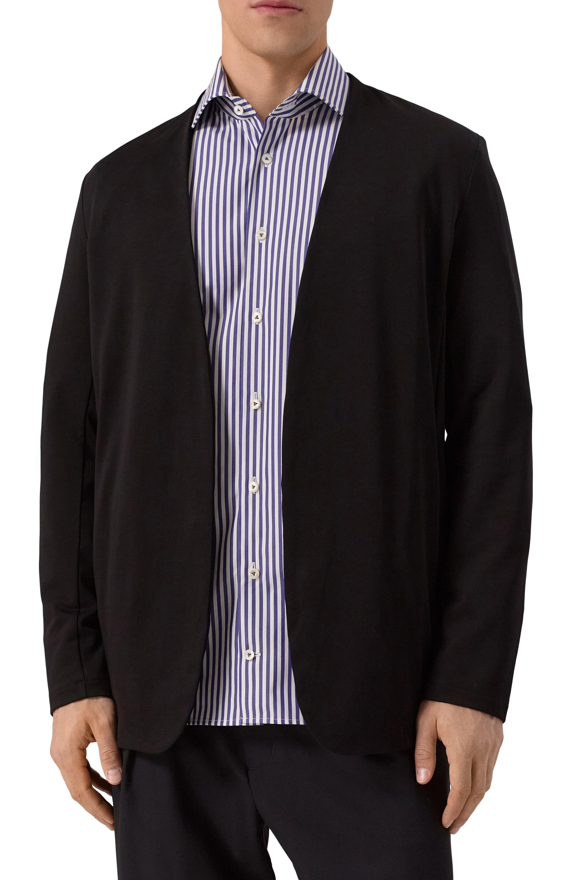 Хлопковый пиджак ATTACHMENT, арт. AJ51-048, фото 4