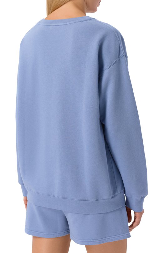 Хлопковый свитшот Derek Rose 1509/QUINN04 Голубой  1509/QUINN04 Фото 4