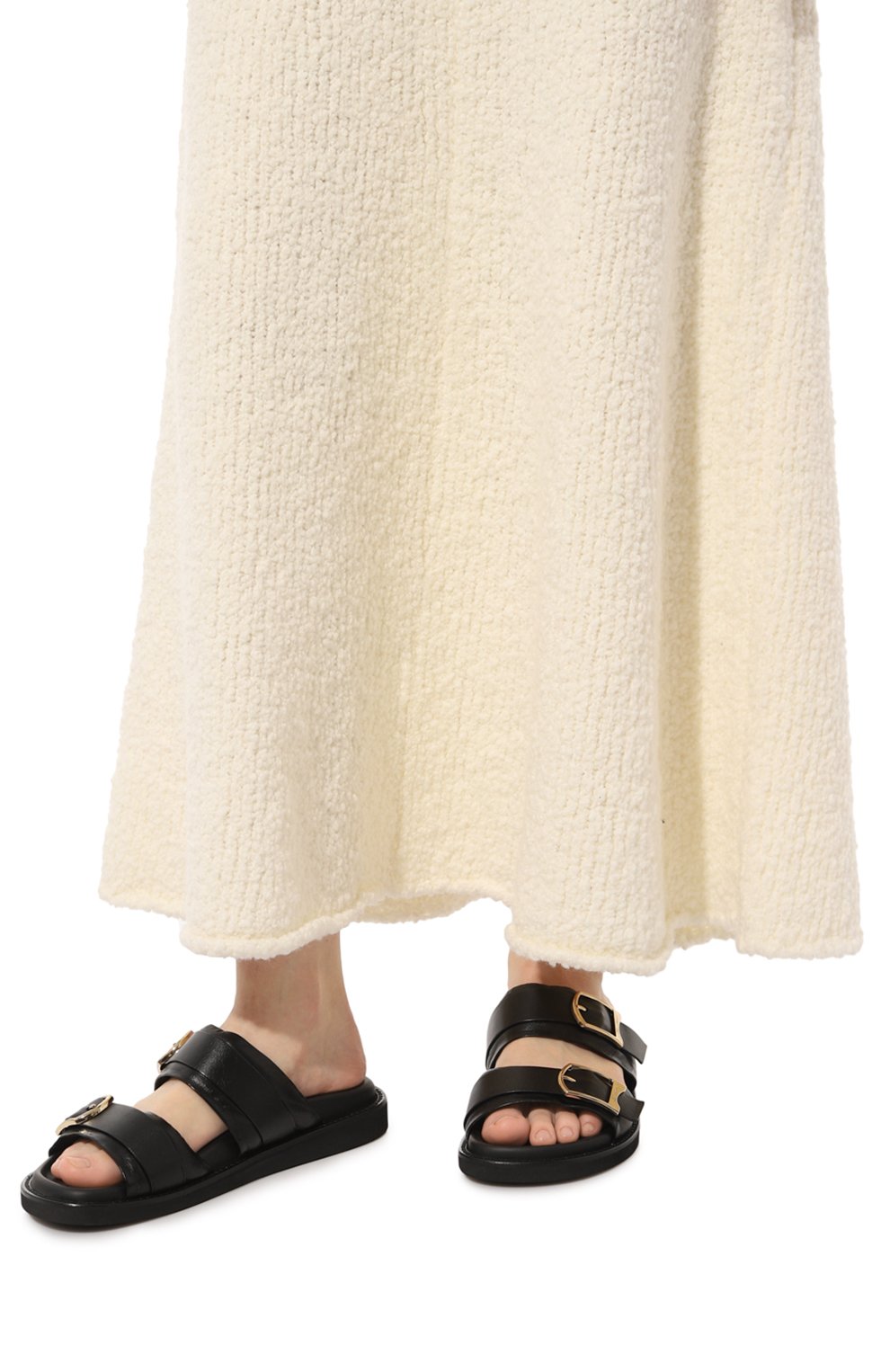 Кожаные шлепанцы SANTONI, арт. WHRI70745G0MTTV2N01, фото 3