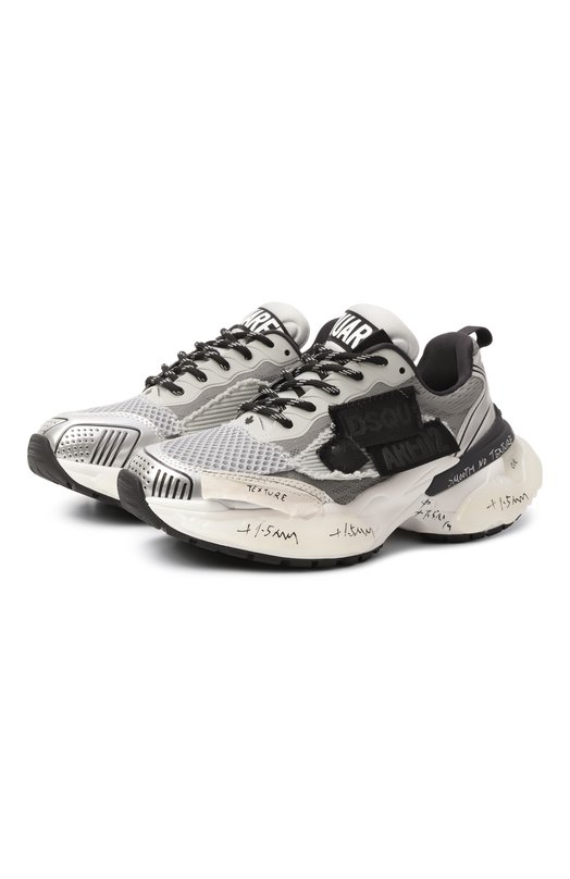 Кроссовки Faster Dsquared2 SNW0461/35508533 Серый SNW0461/35508533