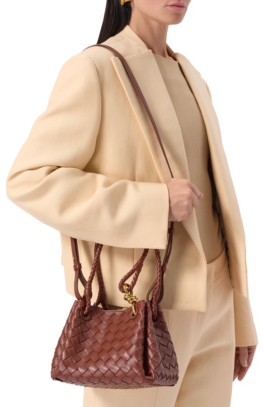 Сумка Parachute small Bottega Veneta 796569/VCPPT Коричневый  796569/VCPPT Фото 2