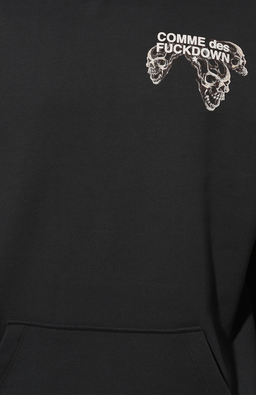 Хлопковое худи COMME DES FUCKDOWN, арт. CFABM01335, фото 5