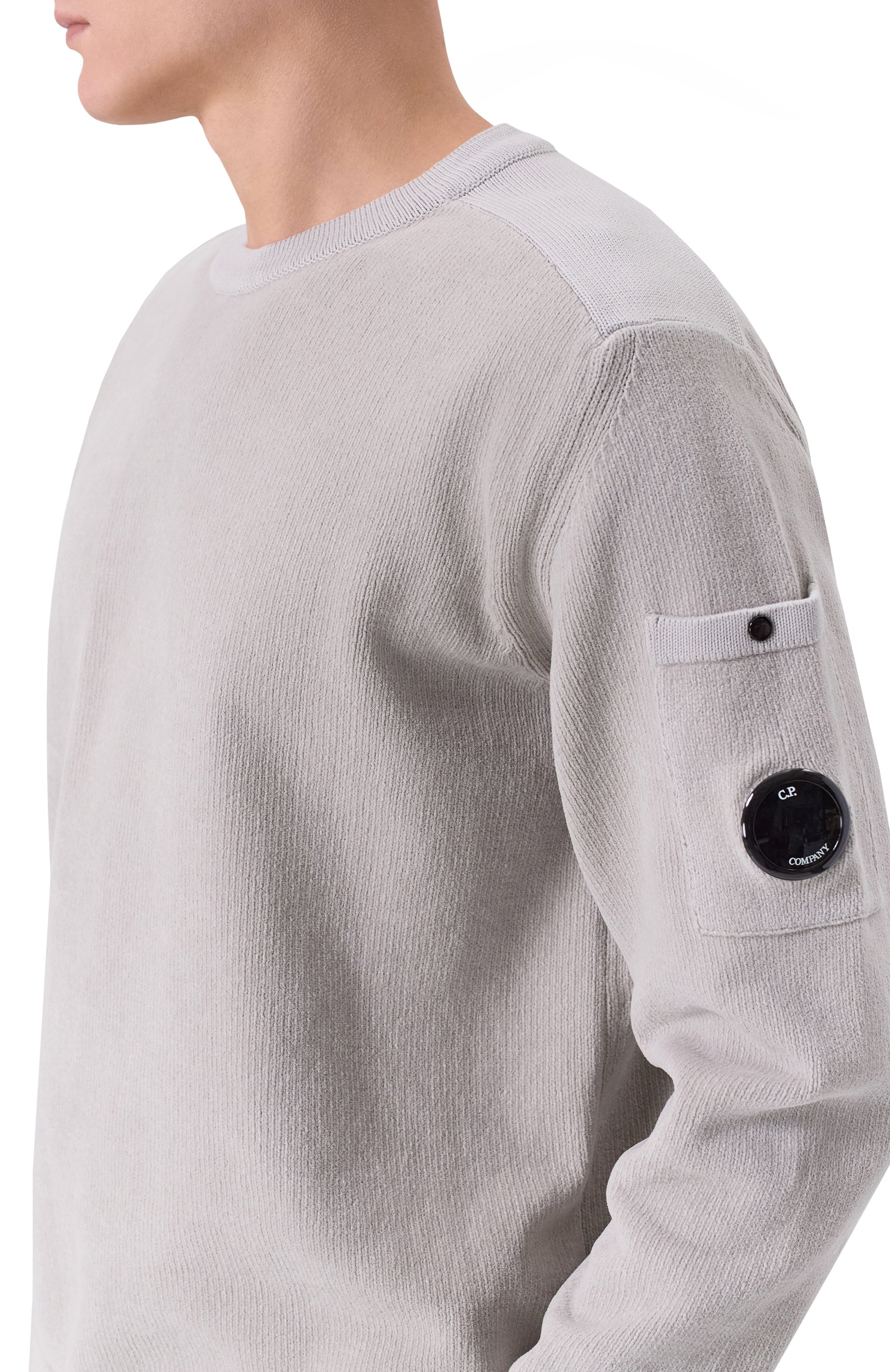 Хлопковый джемпер C.P. COMPANY, арт. 20CMKN091A/005687G, фото 5
