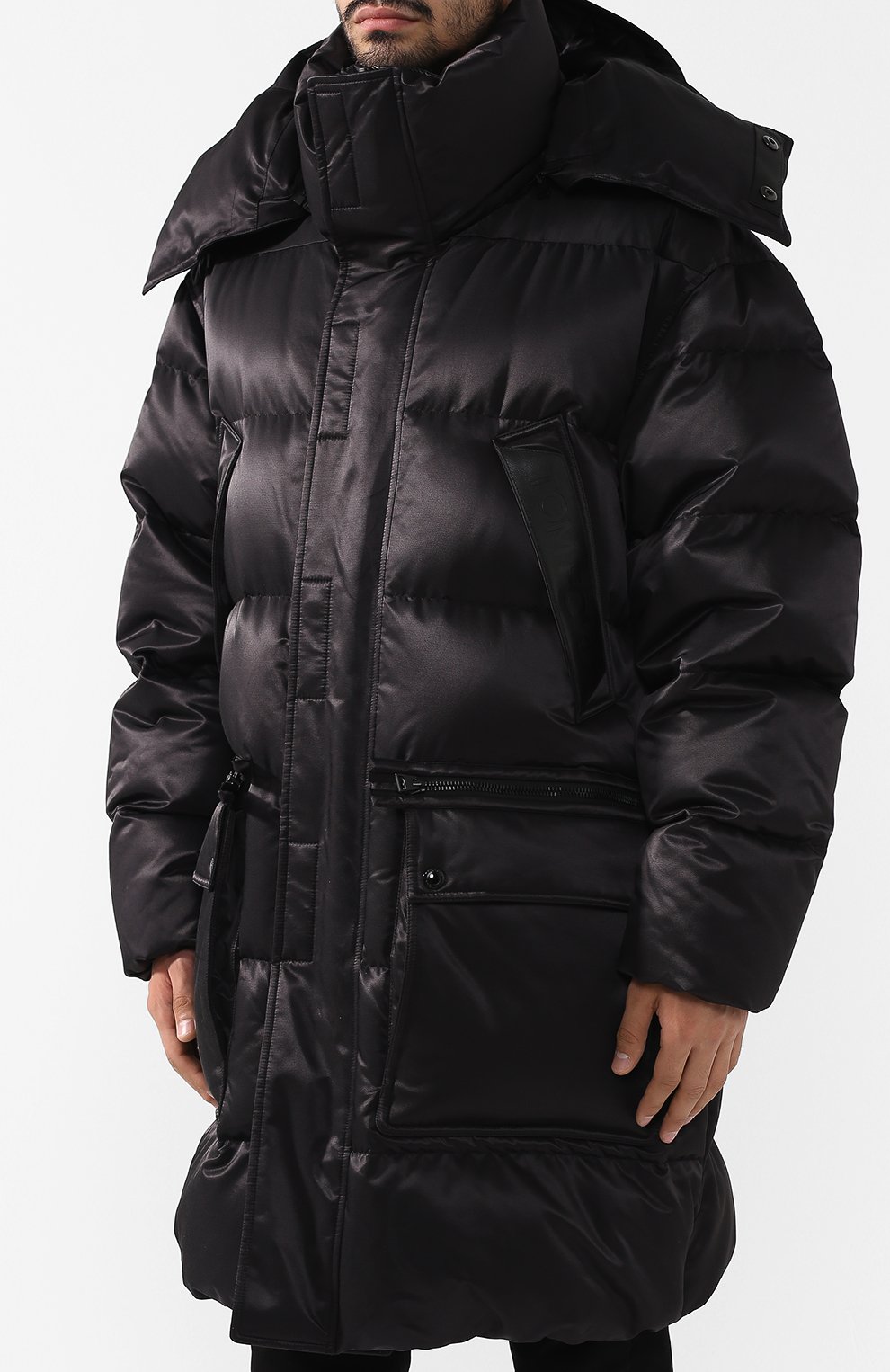 Стеганый пуховик на молнии с капюшоном TOM FORD, арт. BR086/TF0680, фото 3