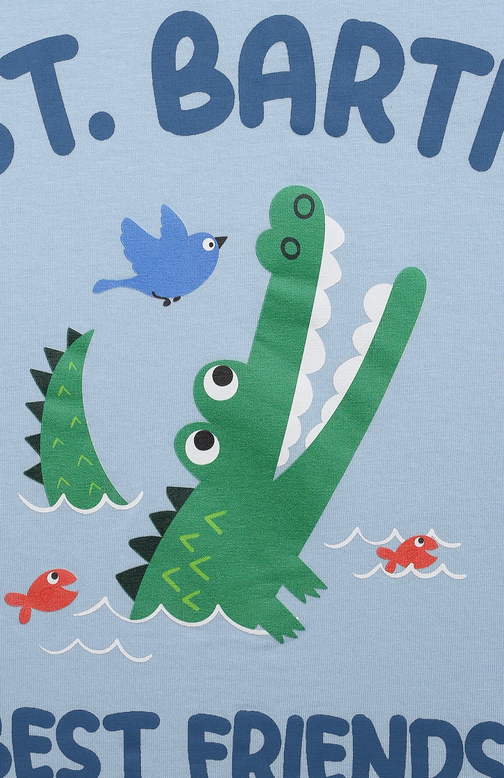 Хлопковая футболка MC2 SAINT BARTH, арт. STBK TSHIRT B0Y/TSH0001/02187F, фото 3