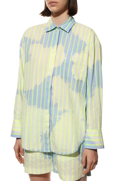 Хлопковая рубашка MSGM, арт. 3241MDE10L 227005, фото 3