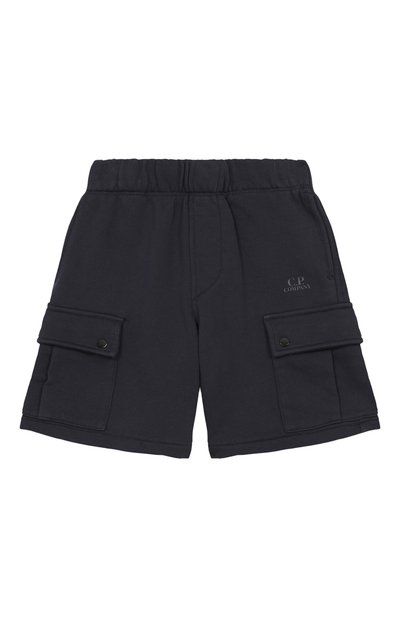 Комплект из футболки и шорт C.P. COMPANY темно-синего цвета по цене 28400 руб., арт. CUG006/LAA17_001, фото 4 Комплект из футболки и шорт C.P. COMPANY, арт. CUG006/LAA17_001, фото 4