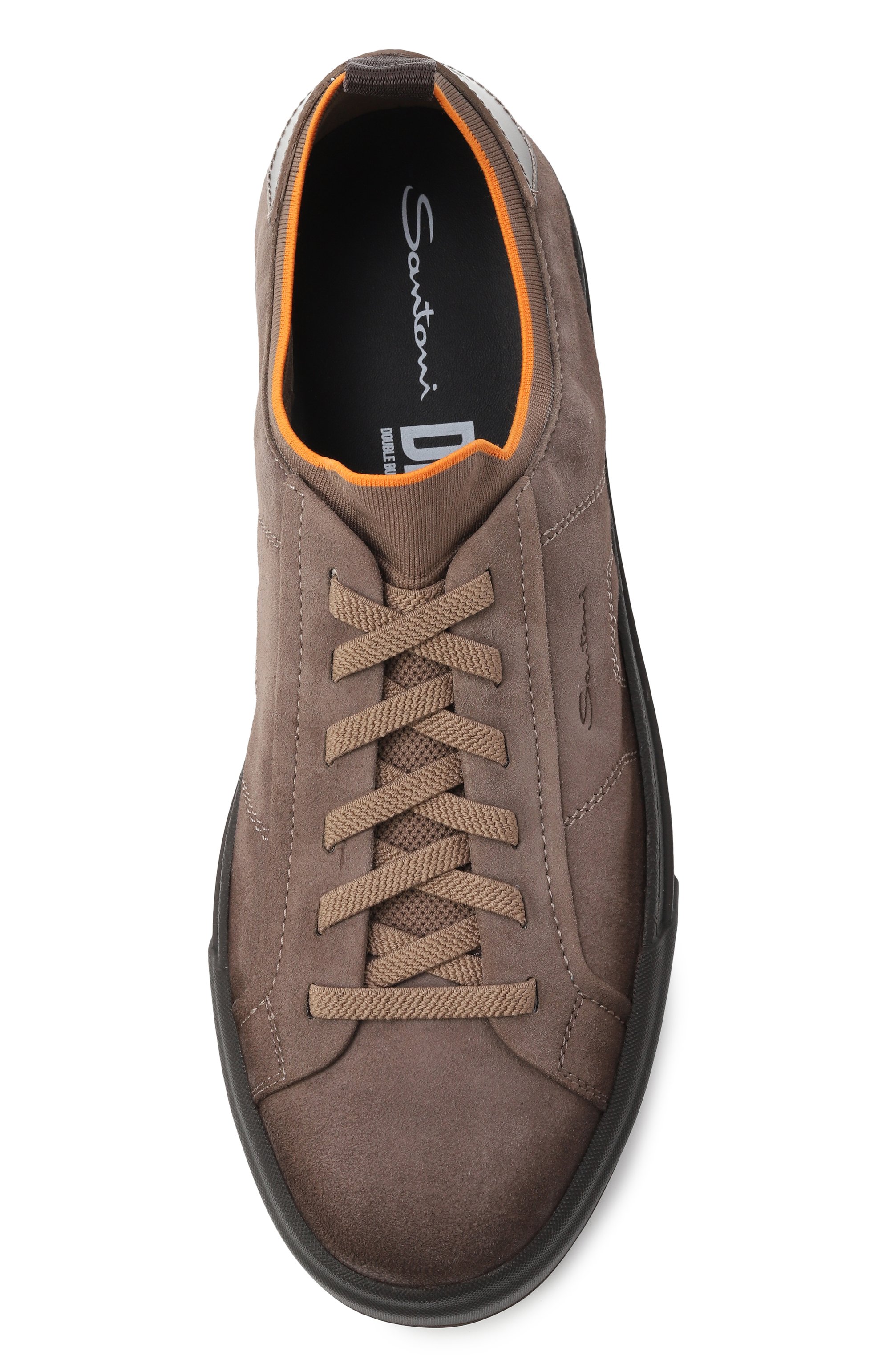 Замшевые кеды gloria SANTONI, арт. MBGG22120SM0TZIR, фото 6