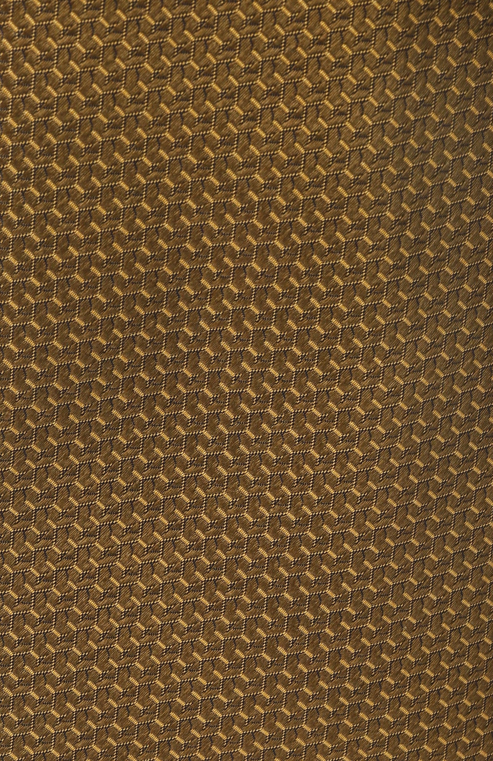 Шелковый галстук CANALI золотого цвета по цене 21000 руб., арт. 18/HJ04330, фото 4 Шелковый галстук CANALI, арт. 18/HJ04330, фото 4