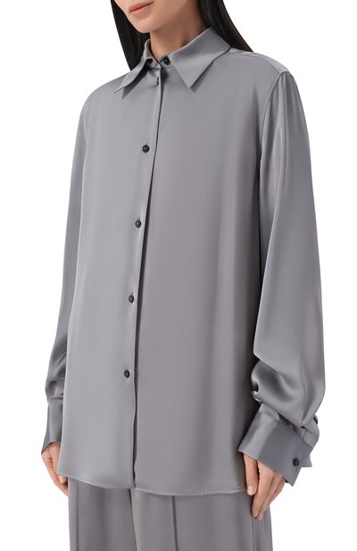 Атласная рубашка JIL SANDER, арт. J04DL0003/J65022, фото 3