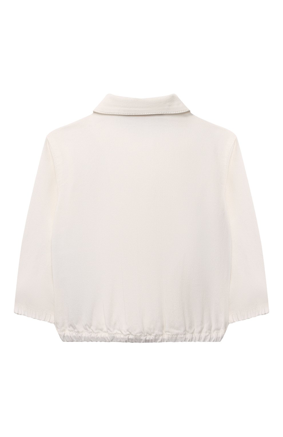 Хлопковый бомбер GUCCI белого цвета по цене 56800 руб., арт. 679198/XDBUK, фото 2 Хлопковый бомбер GUCCI, арт. 679198/XDBUK, фото 2