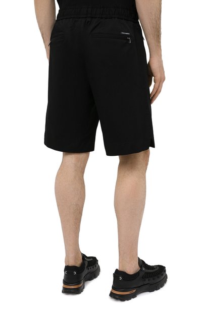 Хлопковые шорты DOLCE & GABBANA, арт. GWCXAT/FUFJR, фото 4