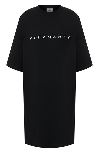Женская хлопковая футболка VETEMENTS, арт. UE51TR340B 1611/W