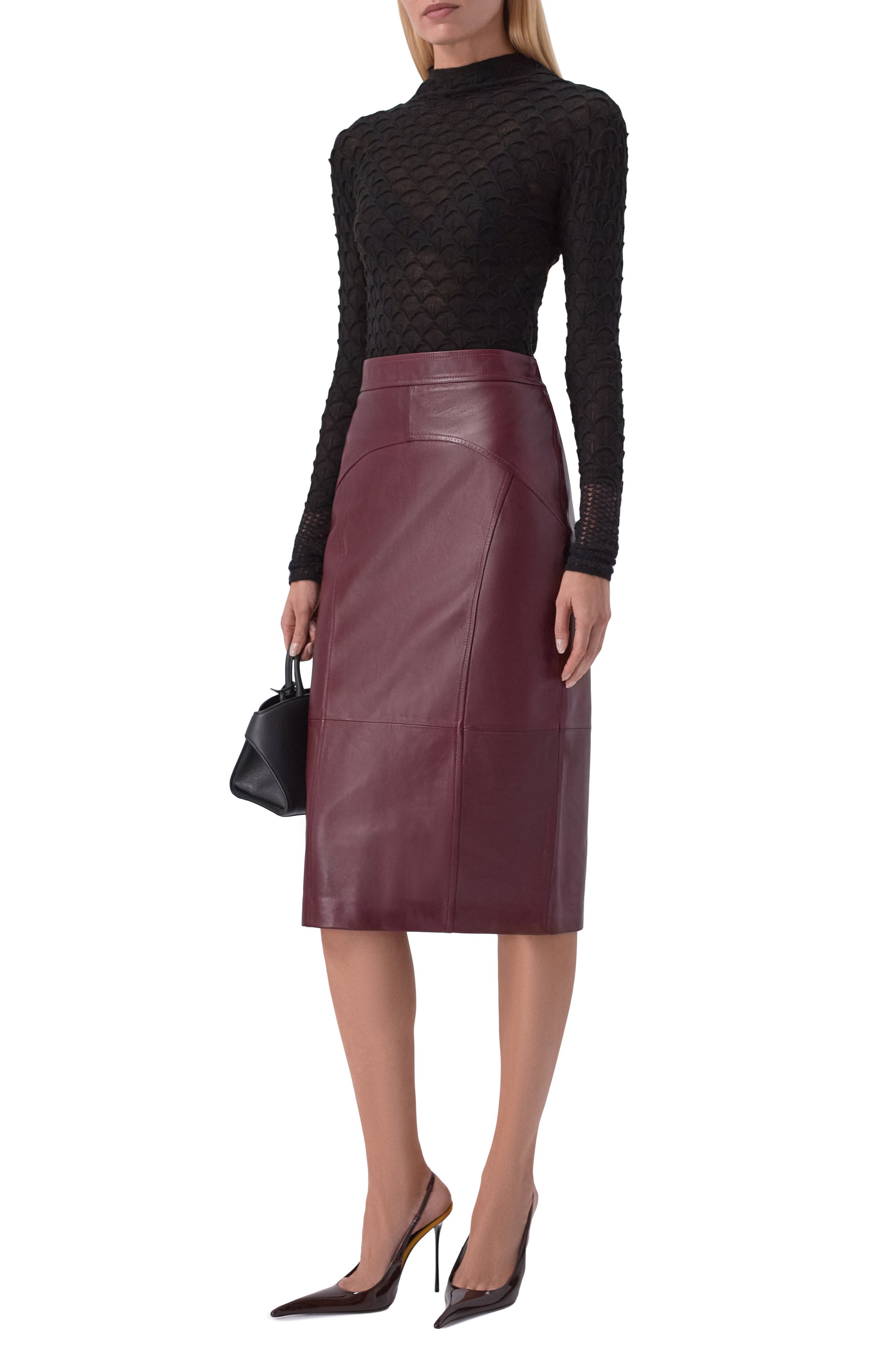 Шерстяной пуловер LANVIN черного цвета по цене 69950 руб., арт. RW-P00005-K123-A26, фото 2 Шерстяной пуловер LANVIN, арт. RW-P00005-K123-A26, фото 2