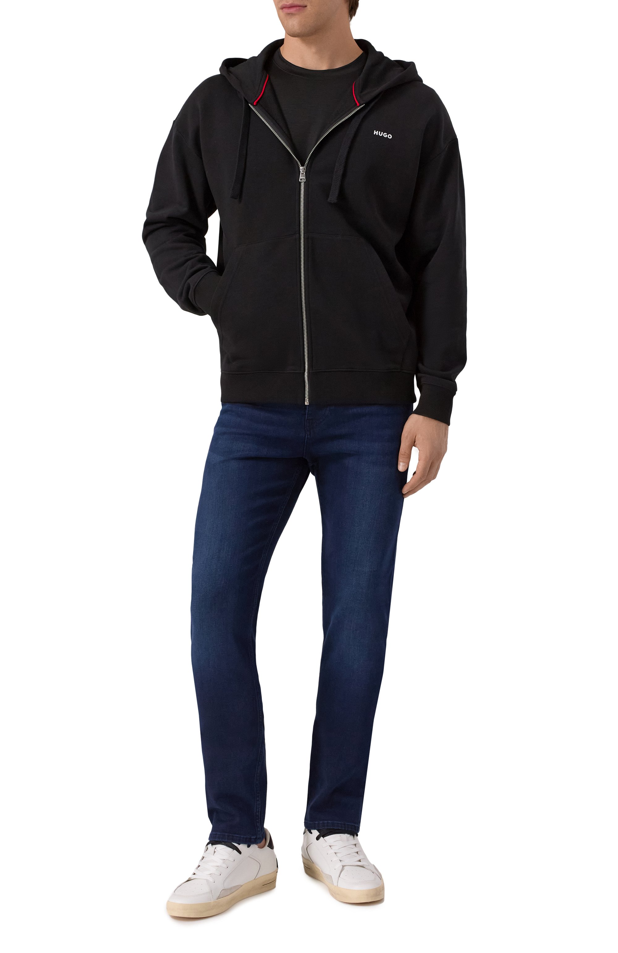 Хлопковая толстовка HUGO, арт. 50548651, фото 2