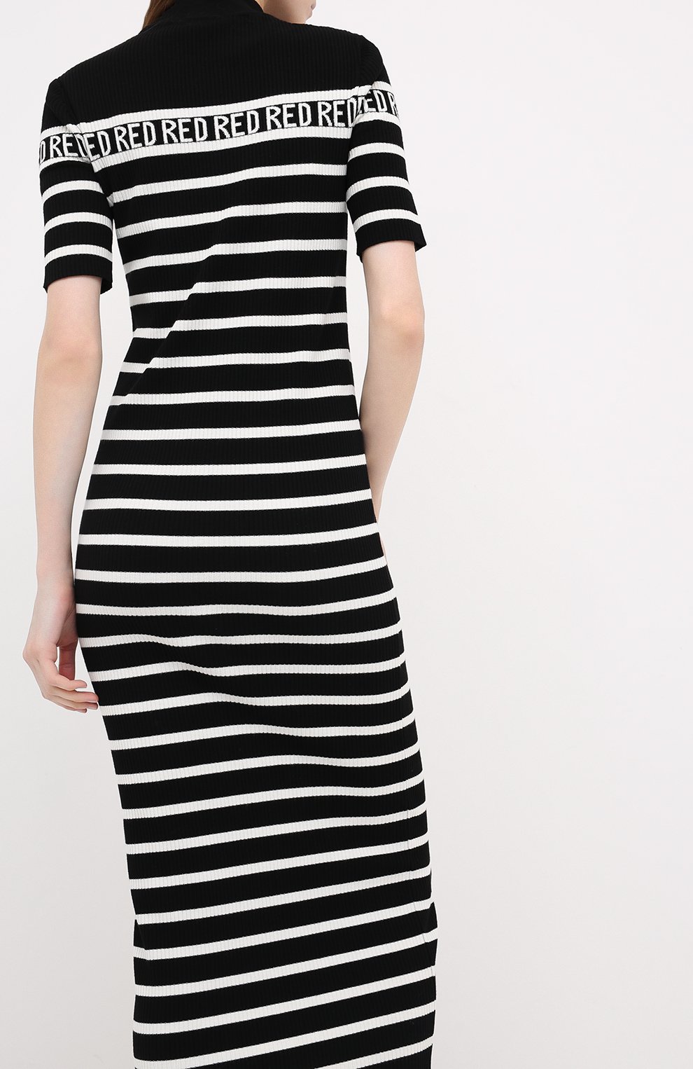 Платье из вискозы REDVALENTINO, арт. UR3KD00Q/58H, фото 4