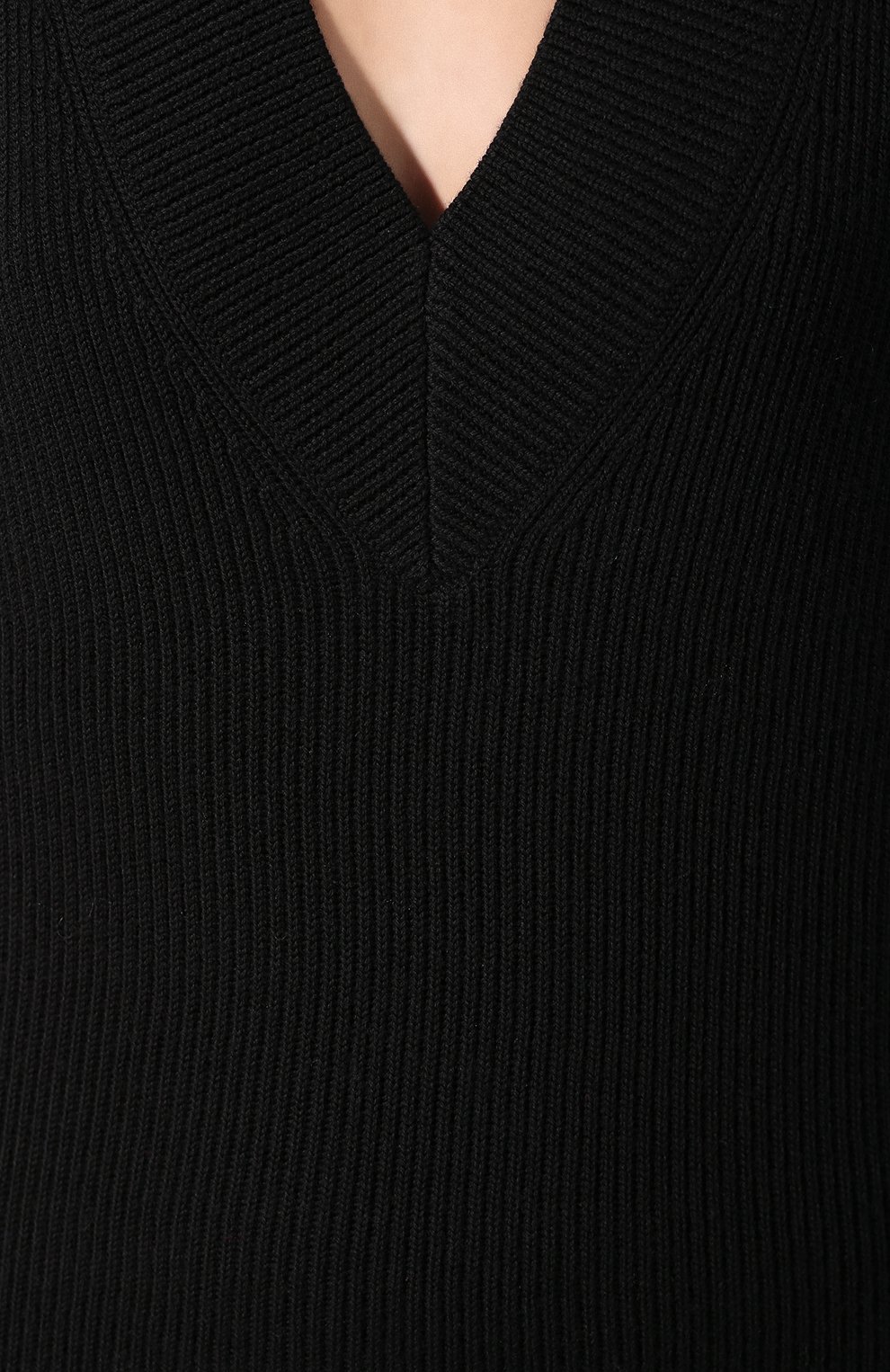 Шерстяной жилет DRIES VAN NOTEN черного цвета по цене 34150 руб., арт. 192-11266-8702, фото 5 Шерстяной жилет DRIES VAN NOTEN, арт. 192-11266-8702, фото 5