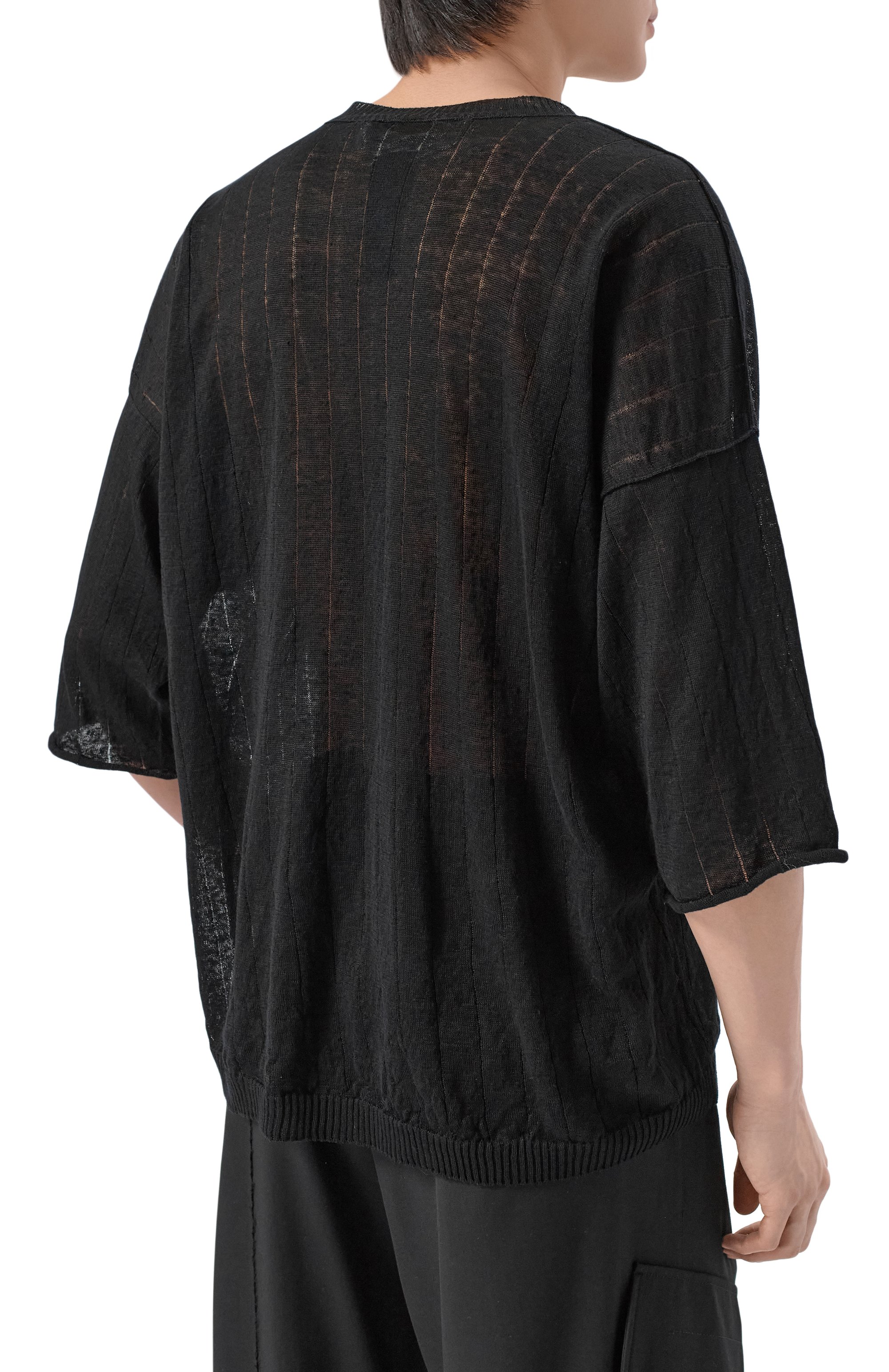 Льняной джемпер ISABEL BENENATO, арт. UK913S26, фото 4