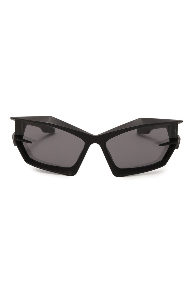 Женские солнцезащитные очки GIVENCHY черного цвета, арт. GV40049I 02A | Фото 4 (Региональные ограничения белый список (Axapta Mercury): Не проставлено; Нос: Не проставлено; Кросс-КТ: С/з-унисекс; Материал: Пластик; Тип очков: С/з; Очки форма: Маска; Оптика Гендер: оптика-унисекс)