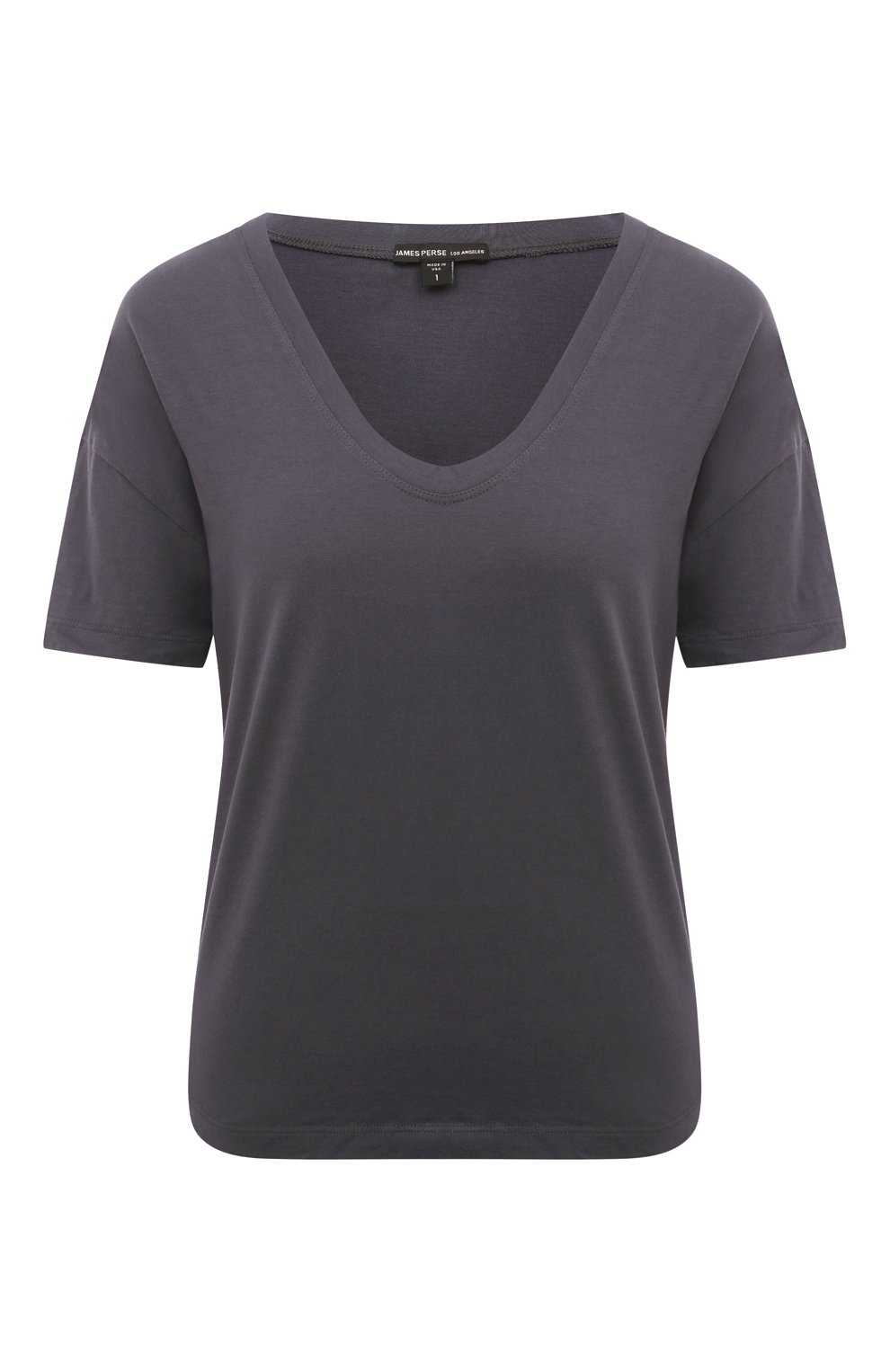 Хлопковая футболка JAMES PERSE, арт. WBCJ3447/SLO, ф ото 1