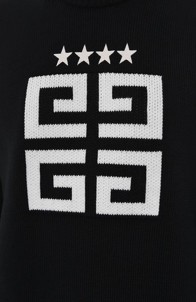 Хлопковый свитер GIVENCHY, арт. BM90NT4ZH6, фото 5
