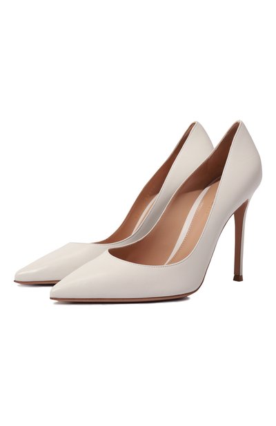 Женские кожаные туфли gianvito 105 GIANVITO ROSSI, арт. G28470.15RIC.NAPBIAN