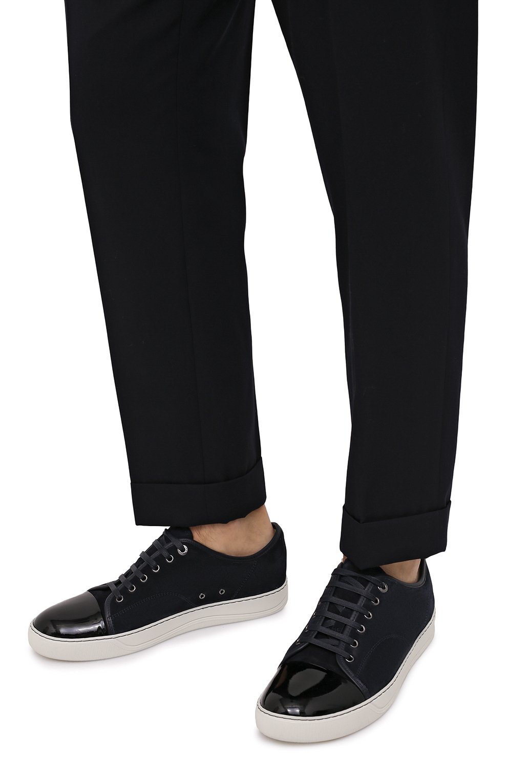 Замшевые кеды LANVIN, арт. FM-SKDBB1-VBAL-P15, фото 3