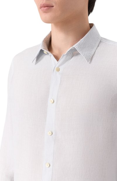 Льняная рубашка 120% LINO, арт. 33ALIM1PKA/0115/S00, фото 5