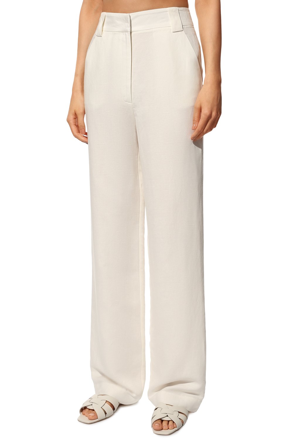 Брюки изо льна и вискозы PATRIZIA PEPE, арт. 2P1394_A052, фото 3