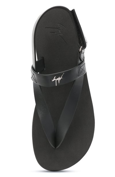 Кожаные сандалии hydra GIUSEPPE ZANOTTI DESIGN, арт. EU10013/001, фото 5