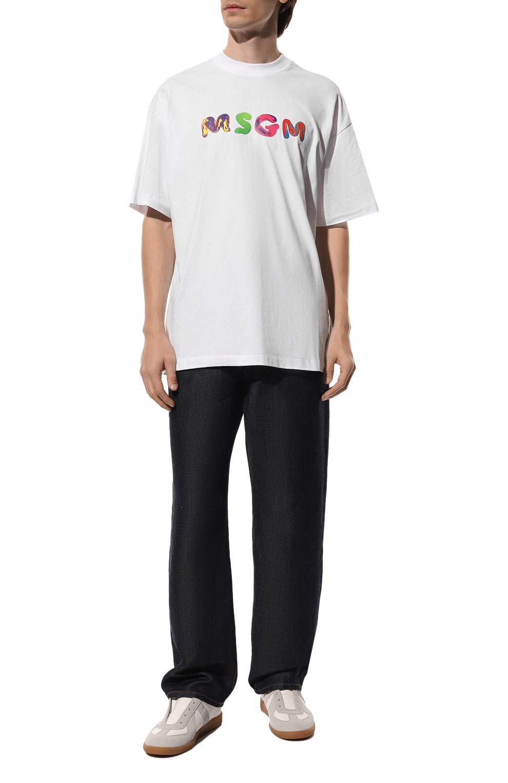 Хлопковая футболка MSGM, арт. 3340MM101 227798, фото 2