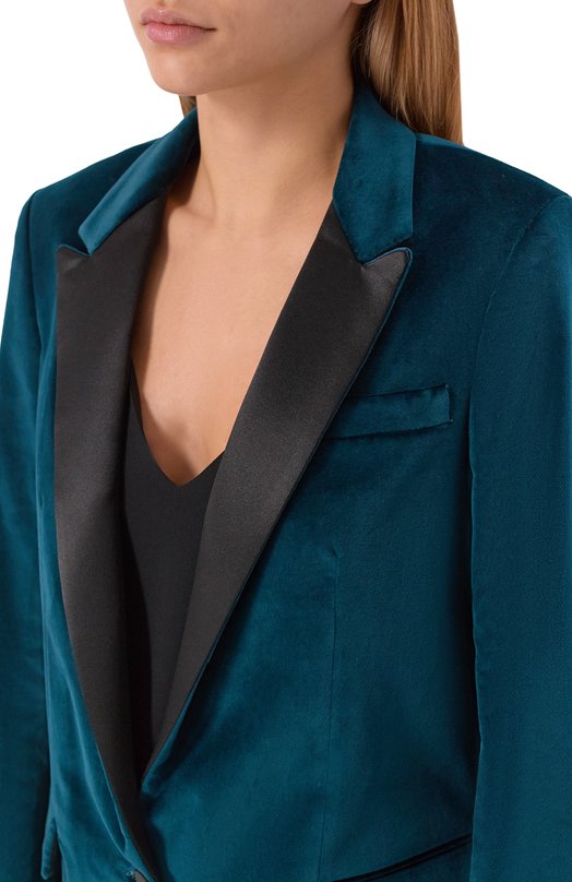 Бархатный жакет Lorena Antoniazzi GA46A/9577 Зелёный  GA46A/9577 Фото 5