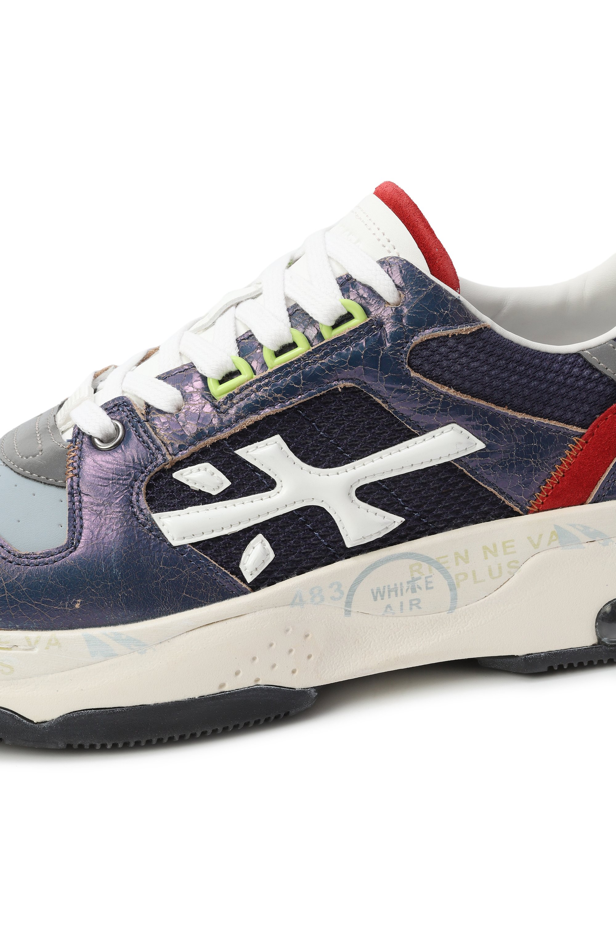 Комбинированные кроссовки drake PREMIATA, арт. DRAKE/VAR 406, фото 7