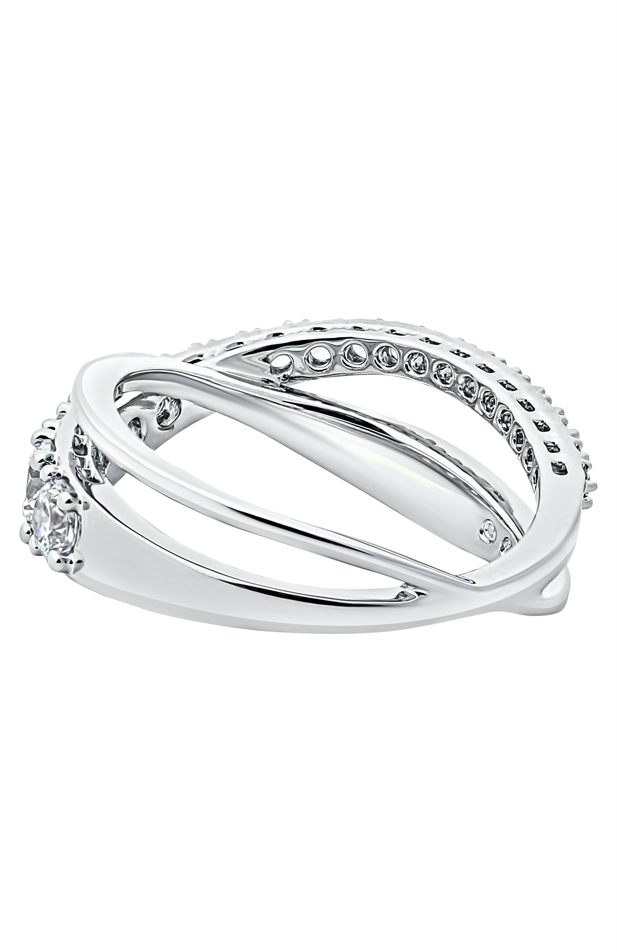 Кольцо hyperbola SWAROVSKI серебряного цвета по цене 18300 руб., арт. 5563911, фото 3 Кольцо hyperbola SWAROVSKI, арт. 5563911, фото 3