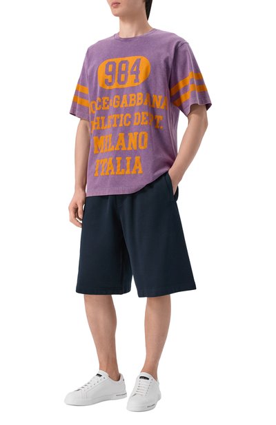 Хлопковые шорты DOLCE & GABBANA, арт. GVUZAZ/G7PZG, фото 2