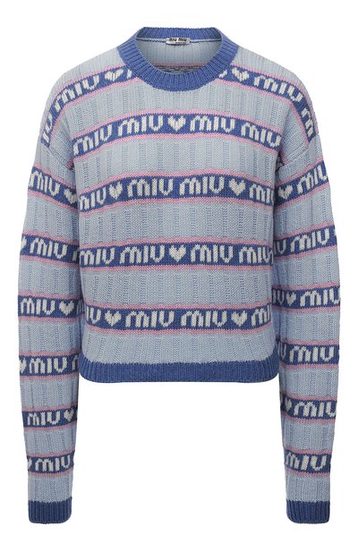 Шерстяной свитер MIU MIU, арт. MML427-1RR1-F0013, фото 1
