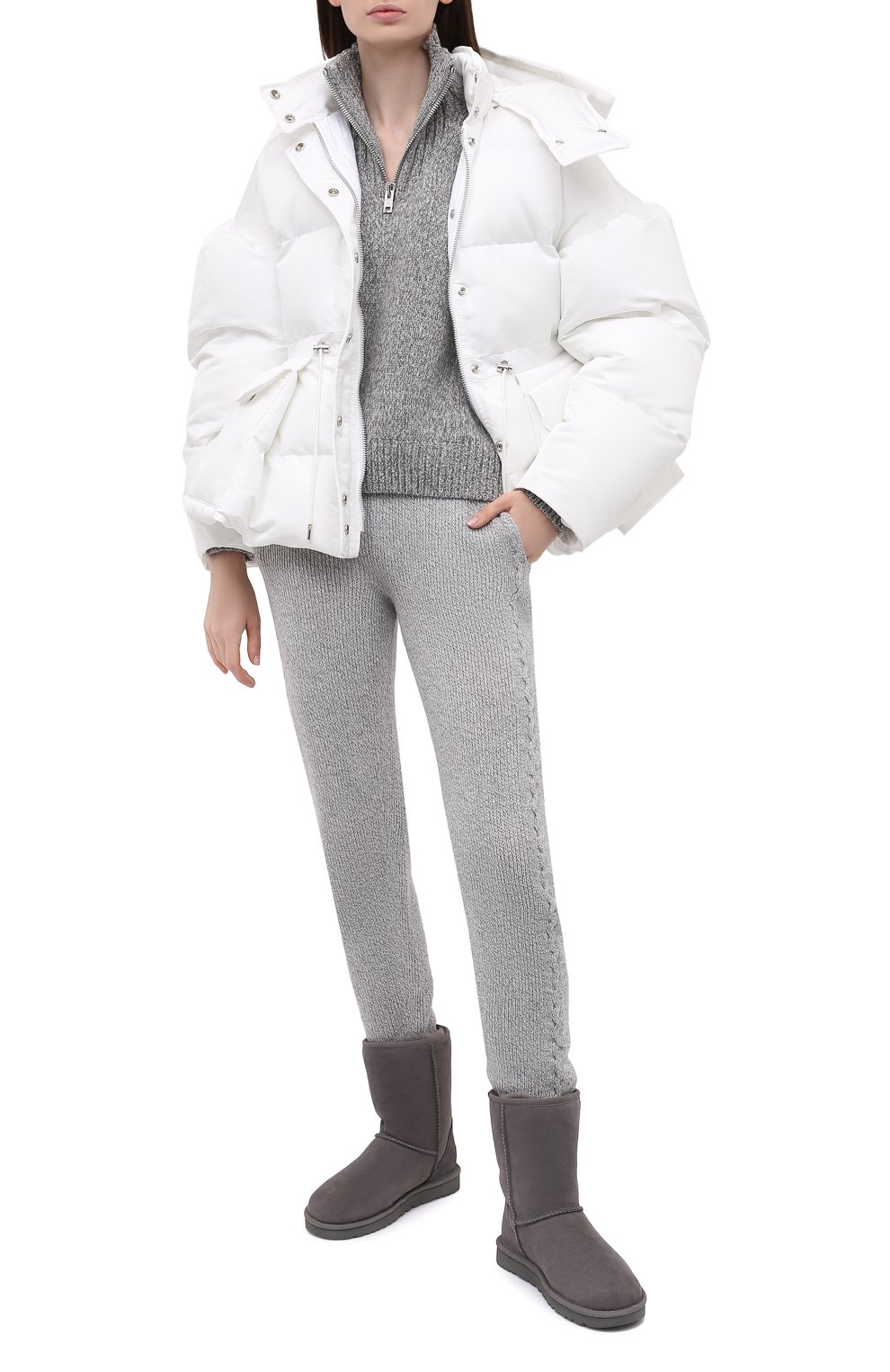 Джоггеры из шерсти и кашемира ERMANNO SCERVINO, арт. D394P502MSK, фото 2